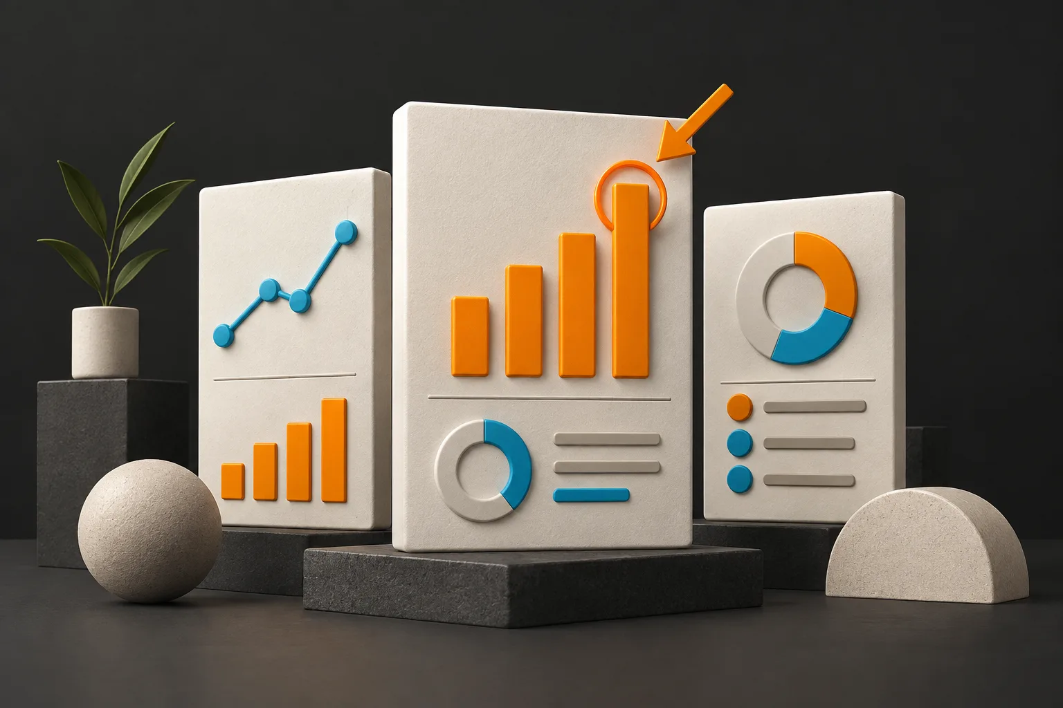 Layered sculptural reports highlight a change worth investigating.